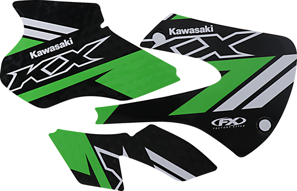 Evo Graphics Kit Black, Green, 2, nordicamoto.ro