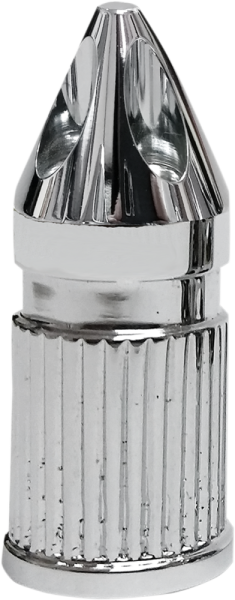 Spike Valve Stem Cap Chrome, 1, nordicamoto.ro