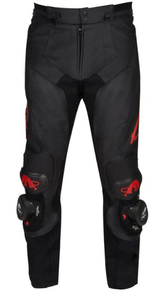 Pantaloni Furygan 6014-108  Raptor Evo Black-Red-0