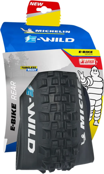 E-wild Bicycle Tire Black-1
