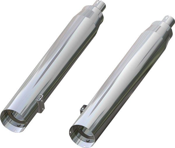4-1/2(r) War Hammer Mufflers Chrome, 1, nordicamoto.ro