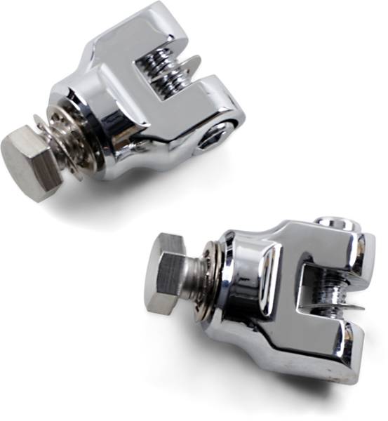 Magnum Peg Mounts Chrome Short, 2, nordicamoto.ro
