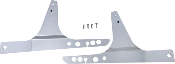 Sissy Bar Side Plates Silver, 1, nordicamoto.ro
