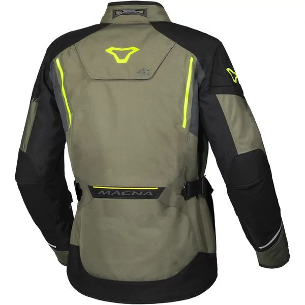 Geaca textil impermeabila touring/adventure MACNA MUNDIAL S Gri/Negru/Rosu, 4, nordicamoto.ro