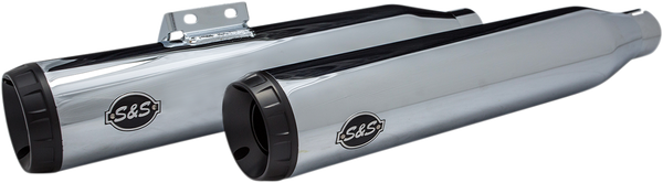 Grand National Race Slip-on Mufflers Black, 2, nordicamoto.ro