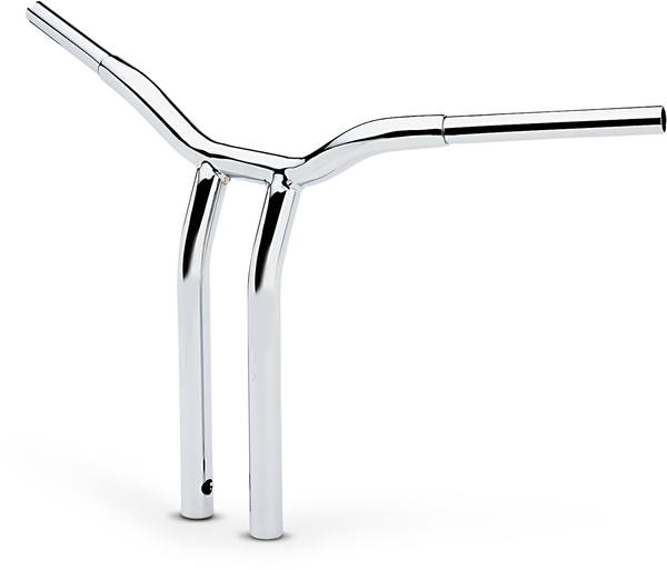 Kage Fighter Welded Bent-riser Handlebar Silver, 2, nordicamoto.ro