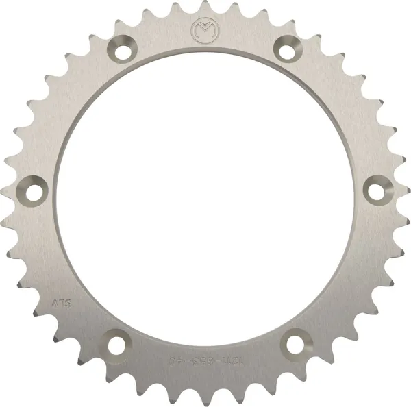 MOOSE RACING Aluminum Rear Sprocket Atv Black Anodized -0