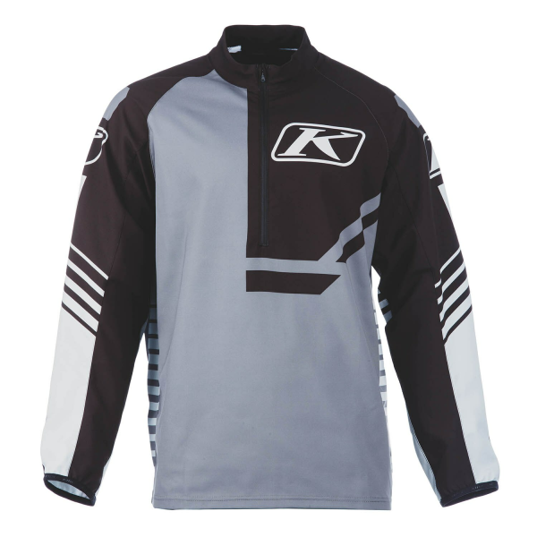Pulover Klim Revolt 1/4 Zip Black - Castlerock-13