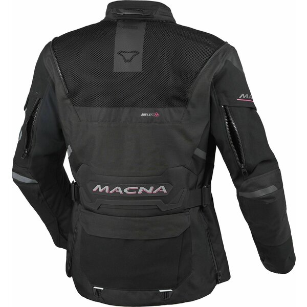 Geaca dama textil impermeabila touring/adventure MACNA FLEXODUS Negru XS, 6, nordicamoto.ro