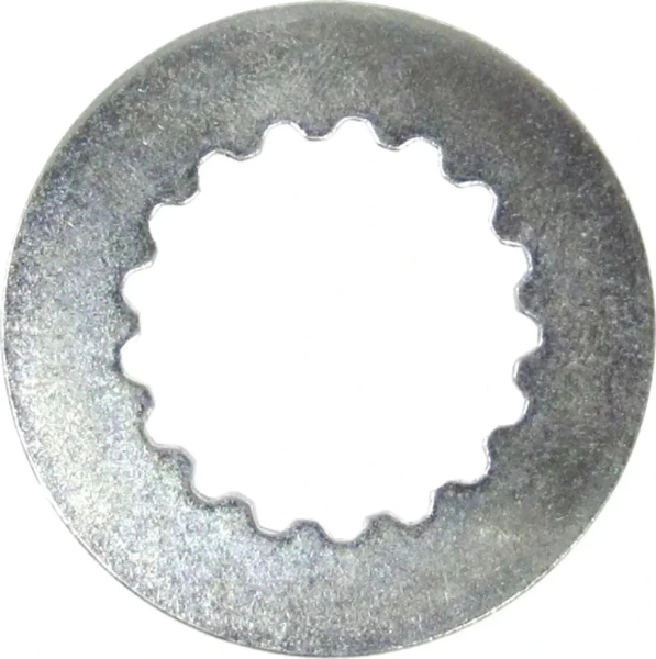 Securing plate toothed