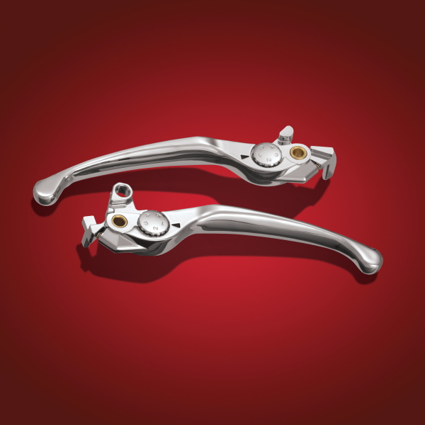 Brake And Clutch Levers Chrome, 2, nordicamoto.ro