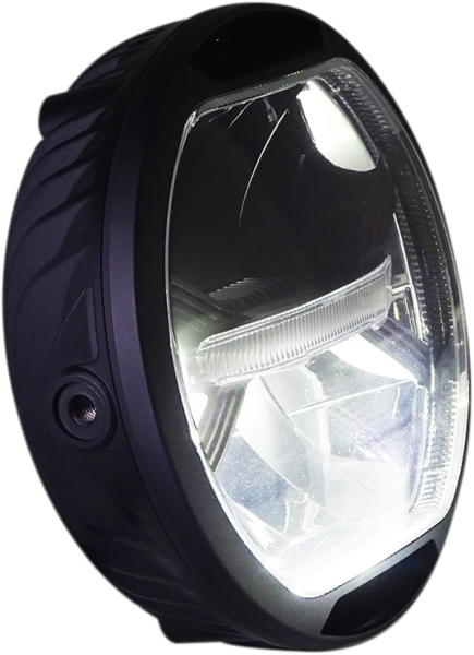 Universal Led Headlight Black, 5, nordicamoto.ro