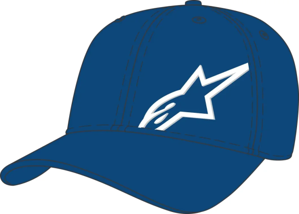Corp Shift Multi Curved Bill Hat Blue 