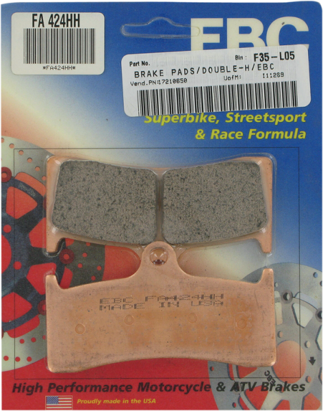 Plăcuțe de frână sinterizate (r)hh(r), 1, nordicamoto.ro
