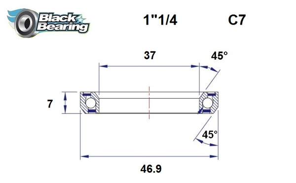 Headset Bearing, 1, nordicamoto.ro