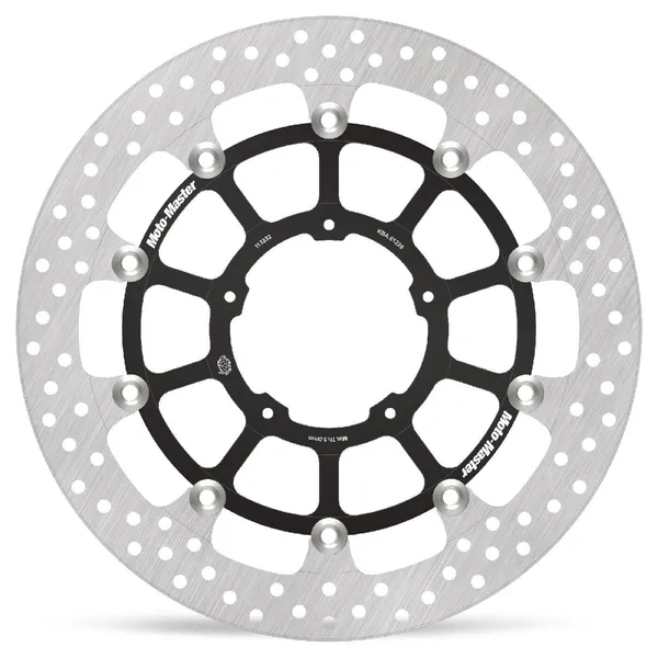 Halo Series Floating Rotor Silver, Stainless Steel-0
