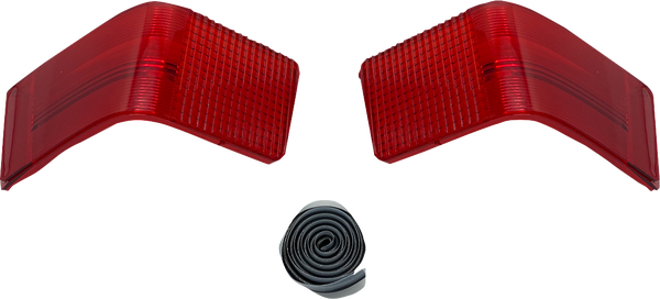 Tour-pak Replacement Taillight Lens Red, 2, nordicamoto.ro