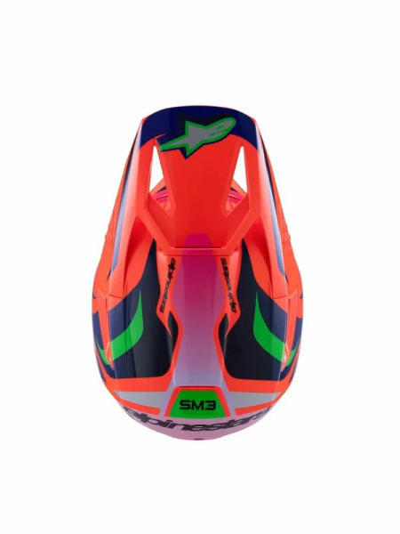 Casca Copii Alpinestars S-M3 Deegan Orange/Pink/Purple-1