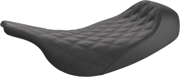 Renegade Lattice Stitch Solo Seat Black, 1, nordicamoto.ro