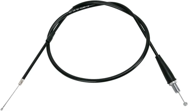 Black Vinyl Throttle Cable Black-0