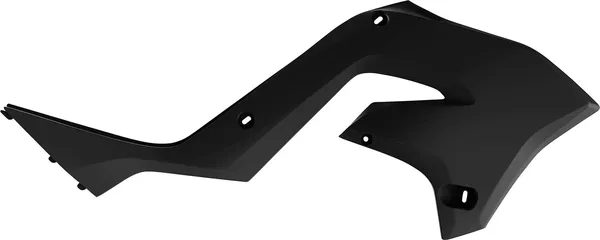 Radiator Covers For Kawasaki Black-0