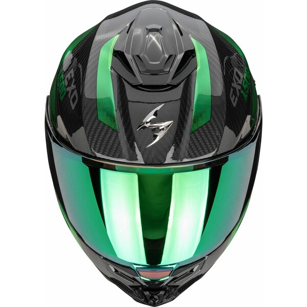 Casca integrala SCORPION EXO-1500 CARBON AIR PLATTED XXL Negru/Rosu, 3, nordicamoto.ro