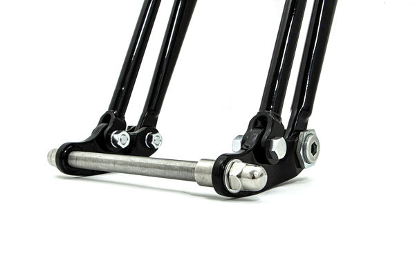 Fork Assembly Black, Chrome, 3, nordicamoto.ro