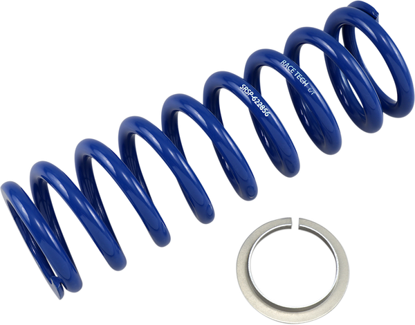 Front/rear Shock Springs Blue, Shot Peened, 1, nordicamoto.ro