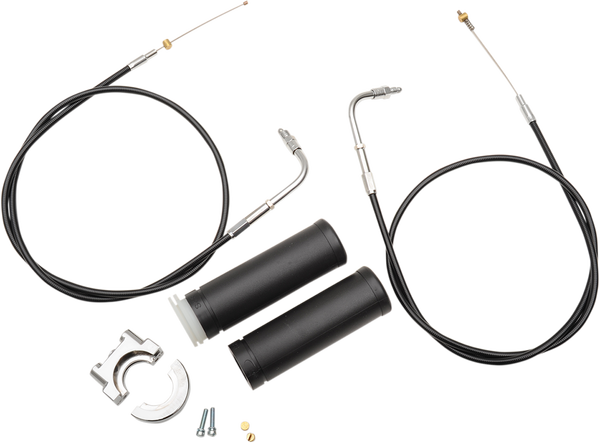 Dual-cable Throttle Assembly Kit Black, 2, nordicamoto.ro