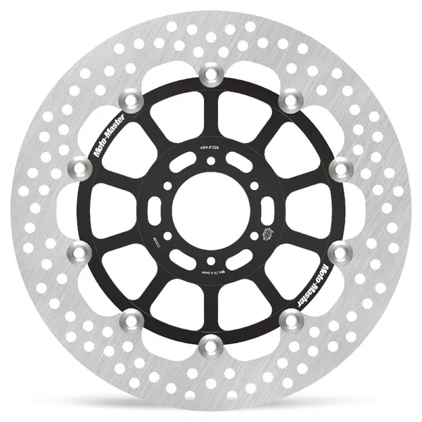 Halo Series Floating Rotor Black, Stainless Steel-1
