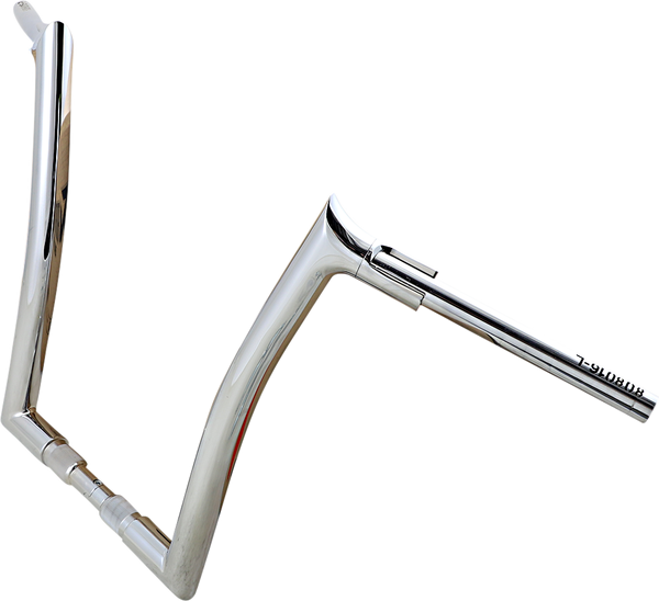1-1/2(r) Ez Install Pointed Top Handlebar Silver, 1, nordicamoto.ro