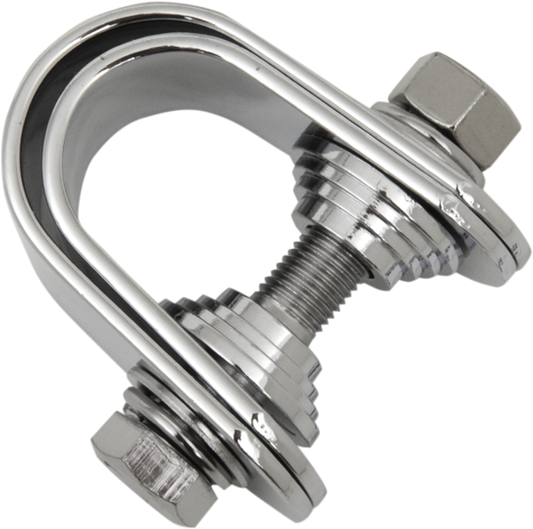 Clamp Assembly For Mini Speedometer/tachometer Chrome, 1, nordicamoto.ro