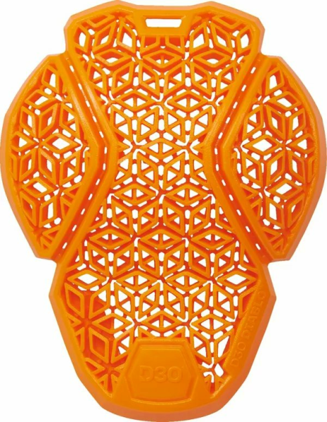ICON D3o Diablo L2 Shoulder Guards Orange -0