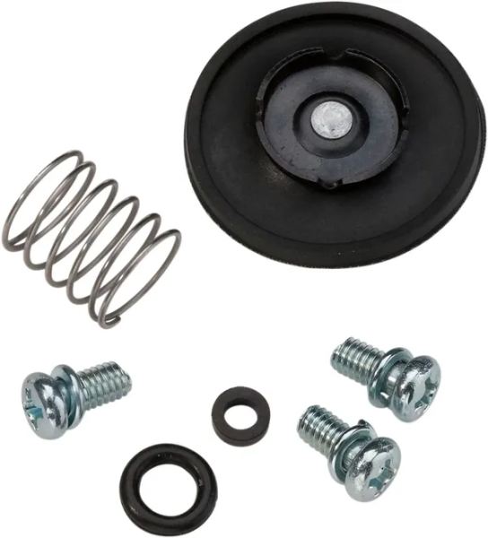 MOOSE RACING Accelerator Pump Rebuild Kit Black 