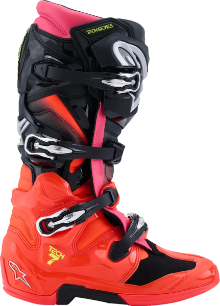 Cizme Alpinestars Tech 7 Black/Red-2
