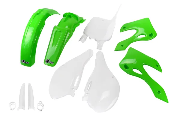 Full Body Replacement Plastic Kit Green, White
