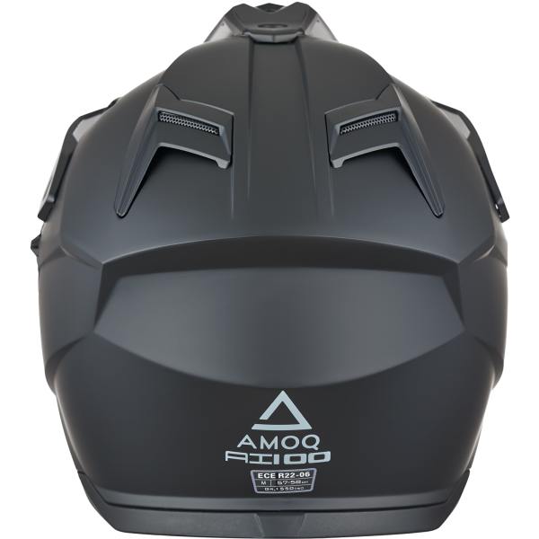 AMOQ Helmet AI100 Solid matt black, XS-0