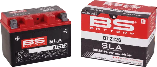 Sla Factory- Activated Agm Maintenance-free Battery Black-2