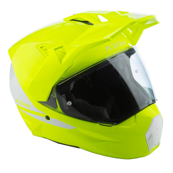 Casca Moto Klim X1 Alpha ECE/DOT Gloss Hi-Vis - White-17