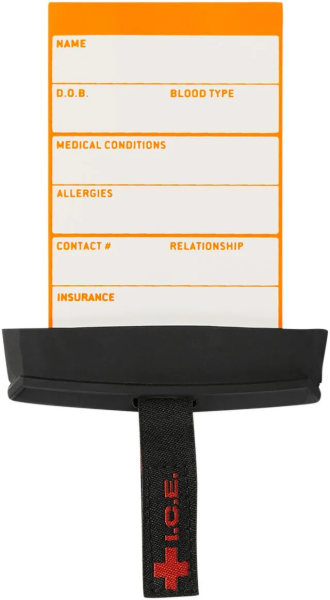 I.c.e. Card/holder Black