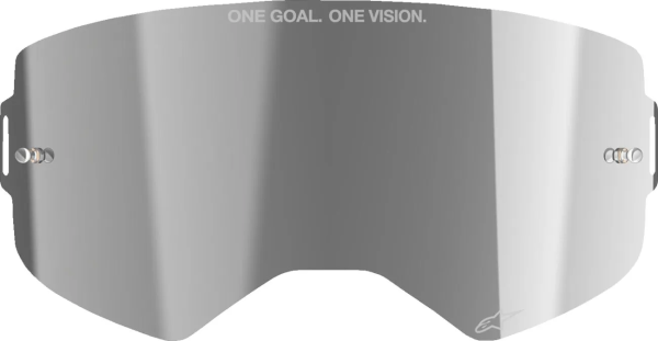 Lentilă Ochelari Alpinestars Supertech Abs Vision Silver