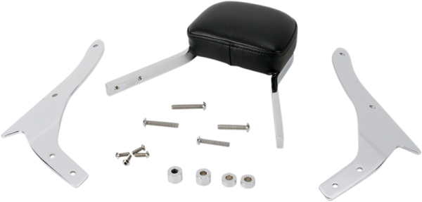 Square Sissy Bar Kit Chrome, 1, nordicamoto.ro
