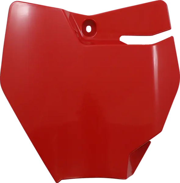 Replacement Front Number Plate Red-0