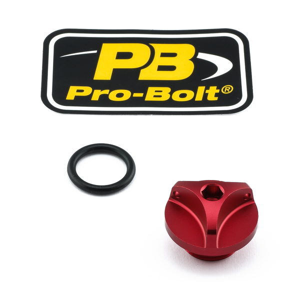 Oil Filler Caps Red, 1, nordicamoto.ro