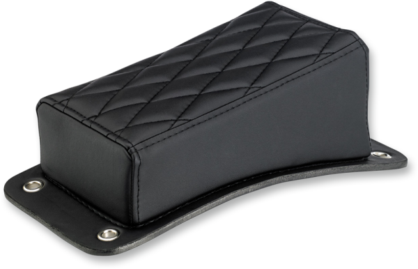 Harlot Pillion Pad Diamond Pattern Black Black, 1, nordicamoto.ro