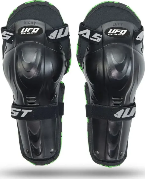 Kids Kajam Jointed Knee-shin Guard Black -4