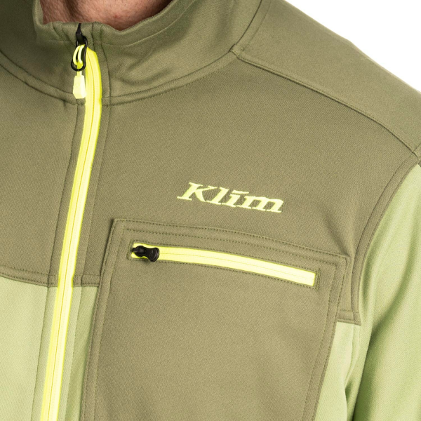 Geaca Snowmobil Klim Glacier Mid Layer Black-1