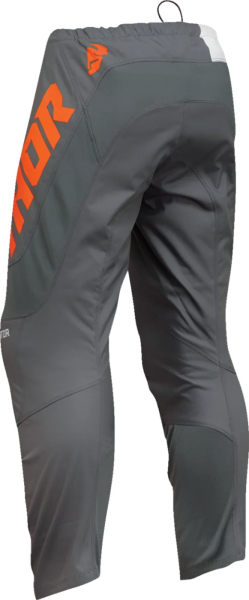 Pantaloni Thor  Sector Checker Gray/Orange-1