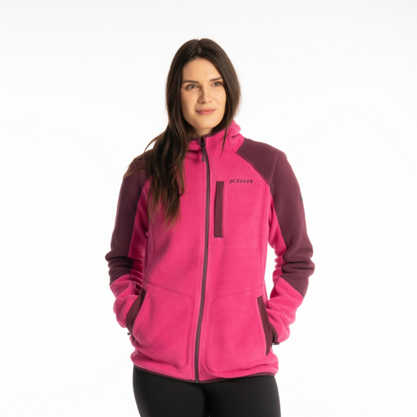 Hanorac Dama Klim Darby Canyon Fleece Milky Blue - Reflecting Pond-4