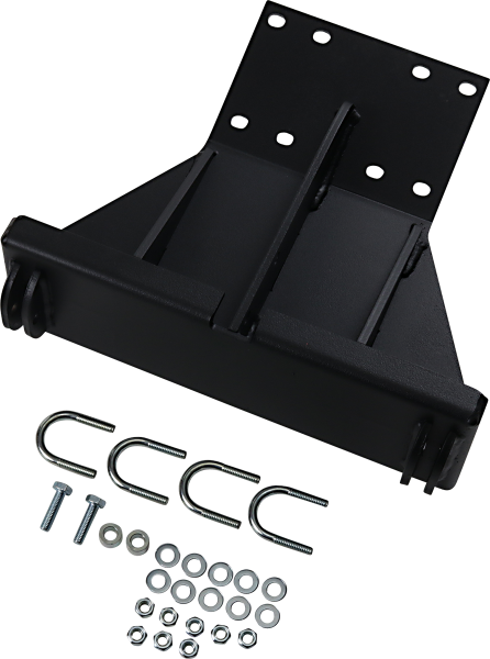 Plow Mount Plate For Rm5 Rapid Mount Plow System Matte Black, Powder-coated 